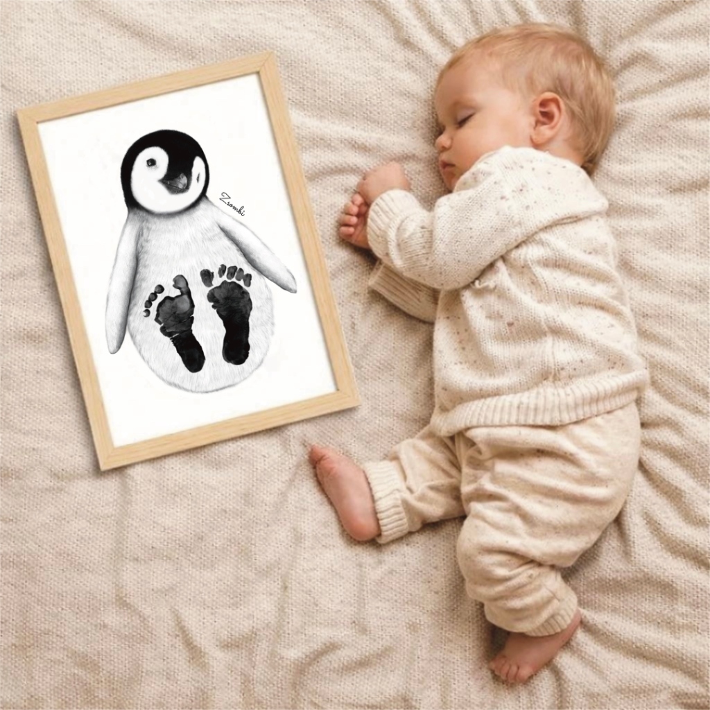 Kisfiu-pingvin-talplenyomattal